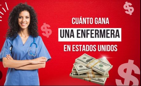 ¿Cuál es el sueldo de los enfermeros inmigrantes en USA?